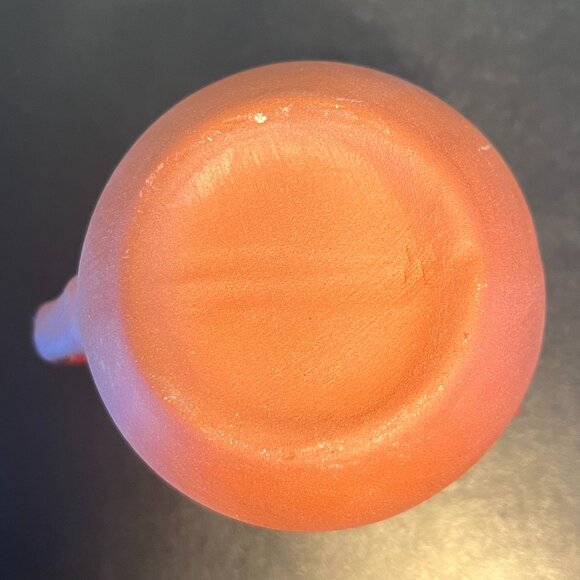 Mexico Handcrafted Red Drip Glaze Red Clay Mug Cup / Jarrito de Barro Chorreado - Picture 9 of 9